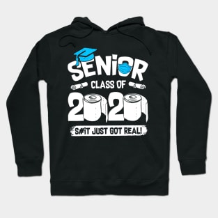 Senior Class of 2020 Graduation Getting Real Toilet Paper T-Shirt Hoodie